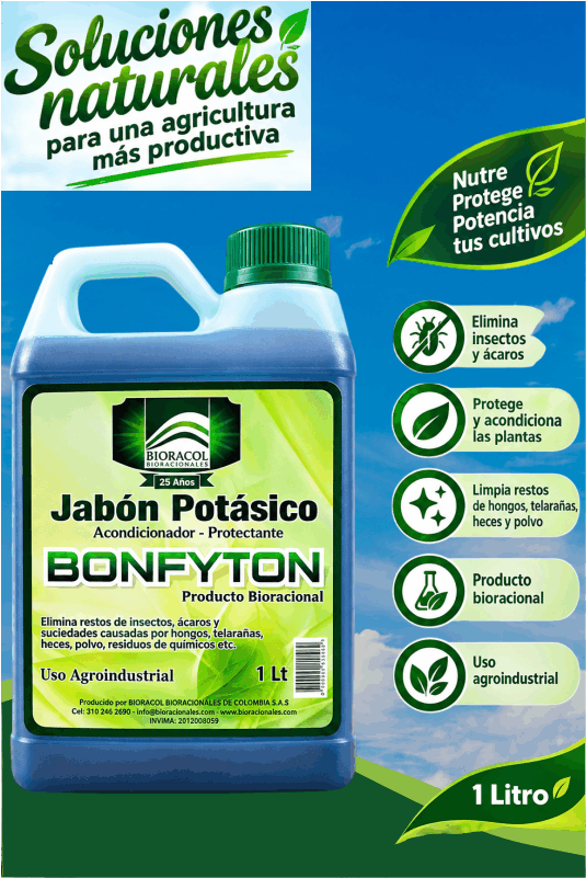 Bonfyton - Jabón Potásico X 1 Litro.