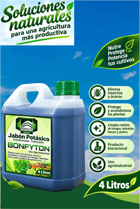 Bonfyton - Jabón Potásico X 4 Litros