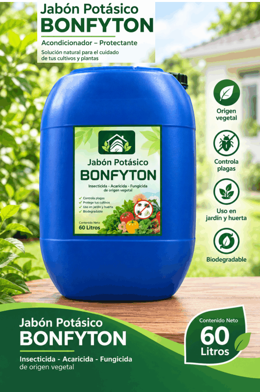 Bnf_agro_60k Bonfyton - Jabón Potásico 60 Lts.