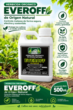 Evrff_agro_500 EVEROFF - HERBICIDA BIORACIONAL X 500 mL