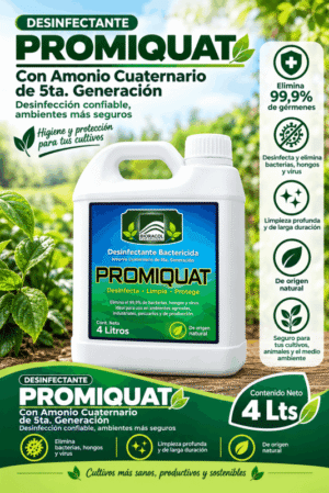PROMIQUAT - DESINFECTANTE AMONIO QUATERNARIO X 4 Litros