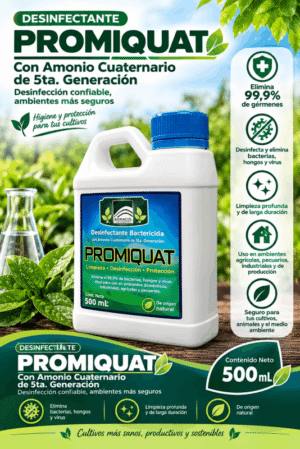 PROMIQUAT - DESINFECTANTE AMONIO QUATERNARIO X 500 mL