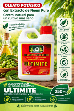 Ultmt_agro_250 ULTIMITE - OLEATO POTÁSICO CON NEEM X 250 mL