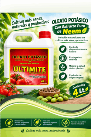 ULTIMITE - OLEATO POTÁSICO CON NEEM X 4 Litros