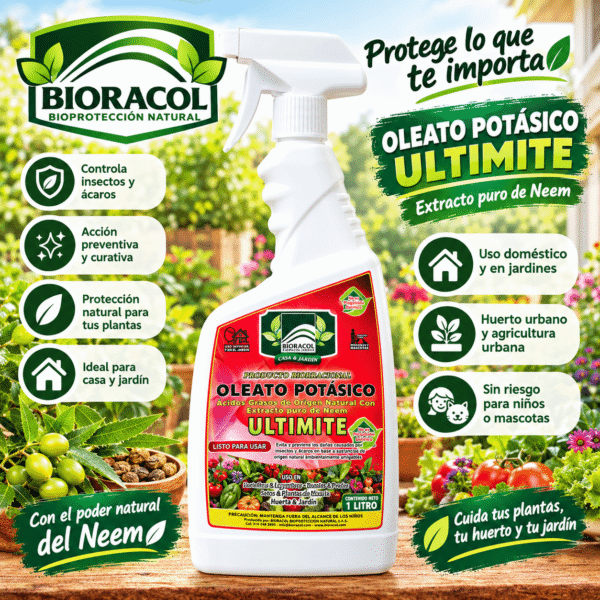 OLEATO POTÁSICO CON NEEM LISTO PARA USAR X 1000 mL