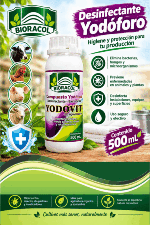 YODOVITE - DESINFECTANTE YODÓFORO X 500 mL
